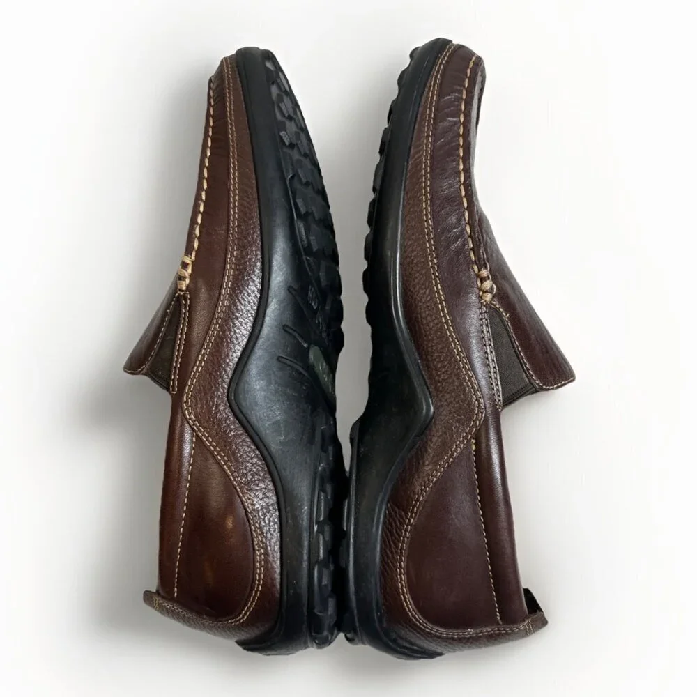 Cole Haan Tucker Venetian Brown Leather Loafers Driving Mocs Men’s Size 9 M